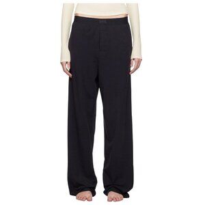 NWT Skims Boyfriend Loose Pant Onyx Black Size S NWT MSRP $52